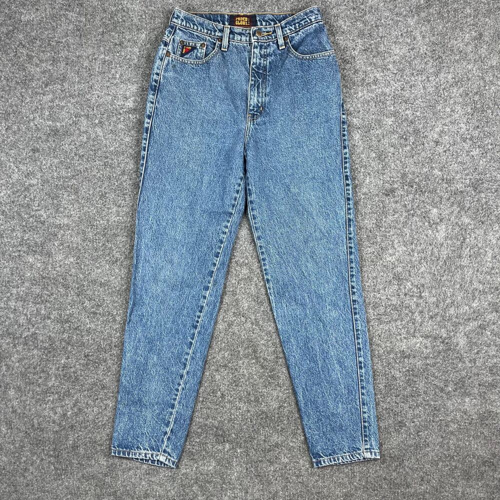 Faded Glory Jeans Womens‎ Size 10 Blue Straight Leg Vintage Denim Classic Casual